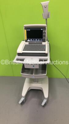 GE MAC 5500 HD ECG Machine on Stand (Powers Up) *S/N SGM13115803PA*