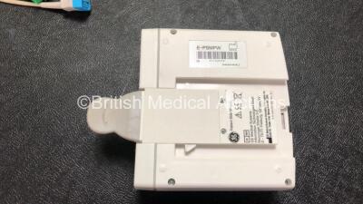 Mixed Lot Including 1 x GE E-PSMP Module Including ECG, SpO2, T1, T2, P1, P2 and NIBP Options, 1 x Ivy Cardiac Monitor (Powers Up with Blank Screen) 1 x HS Ref 5606334 Energy Pack, 1 x Suction Cup, 1 x Covidien RapidVac Smoke Evacuator Unit (Powers Up) 1 - 5