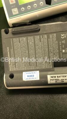 Job Lot of Pumps Including 1 x Graseby 3400 Anesthesia Pump (No Power) 1 x Graseby 3300 PCA Pump (Powers Up) 1 x Graseby 3500 Anesthesia Pump (Powers Up) 1 x IVAC P6000 Pumps (1 No Power, 1 Powers Up with Alarm and 1 Powers Up with Battery Error-See Photo - 8