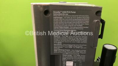 Job Lot of Pumps Including 1 x Graseby 3400 Anesthesia Pump (No Power) 1 x Graseby 3300 PCA Pump (Powers Up) 1 x Graseby 3500 Anesthesia Pump (Powers Up) 1 x IVAC P6000 Pumps (1 No Power, 1 Powers Up with Alarm and 1 Powers Up with Battery Error-See Photo - 10