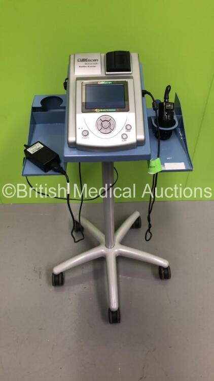 MCube Cubescan BioCon 500 Bladder Scanner Version 3.10pt with Transducer on Stand (Powers Up) *S/N BC-500-186681* **Mfd 07/2008**