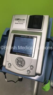 MCube Cubescan BioCon 500 Bladder Scanner Version 3.10pt with Transducer on Stand (Powers Up) *S/N BC-500-186681* **Mfd 07/2008** - 2