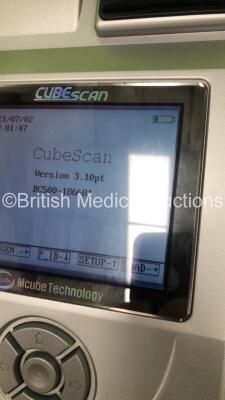 MCube Cubescan BioCon 500 Bladder Scanner Version 3.10pt with Transducer on Stand (Powers Up) *S/N BC-500-186681* **Mfd 07/2008** - 3