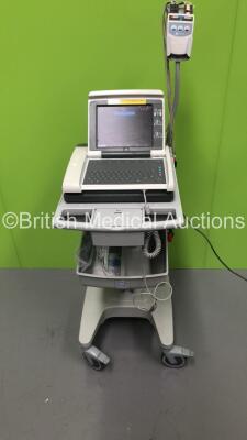 GE MAC 5500 HD ECG Machine on Stand (Powers Up) *S/N SGM12313277PA*