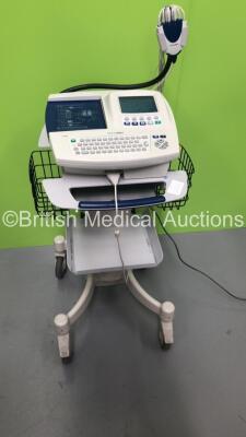 Welch Allyn CP200 ECG Machine on Stand with 10 Lead ECG Leads (Powers Up) *S/N 20005850* - 5