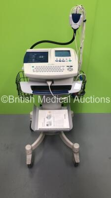 Welch Allyn CP200 ECG Machine on Stand with 10 Lead ECG Leads (Powers Up) *S/N 20008172*