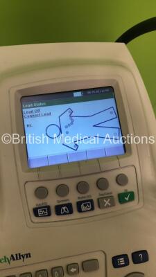 Welch Allyn CP200 ECG Machine on Stand with 10 Lead ECG Leads (Powers Up) *S/N 20007473* - 6