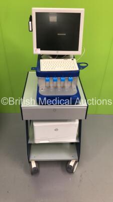 Rotem Delta Haemostasis Analyser on Table (HDD Removed) ***IR030***