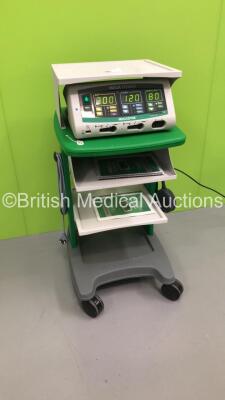 Megadyne Mega Power Electrosurgical / Diathermy Unit Ref 1000 on Stand with Footswitch (Powers Up) *S/N 171300001* - 4