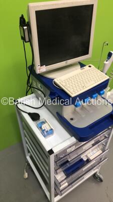 Rotem Delta Haemostasis Analyser on Table (HDD Removed) ***IR032*** - 5