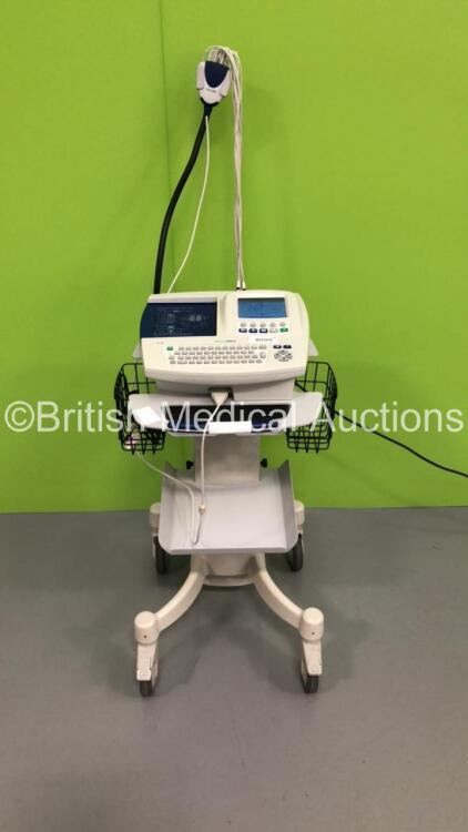 Welch Allyn CP200 ECG Machine on Stand (Powers Up)