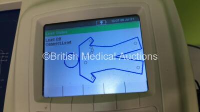 Welch Allyn CP200 ECG Machine on Stand (Powers Up) - 3