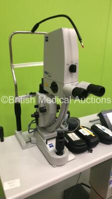 Zeiss VisuLas YAG III Laser Version 2.1.4 on Motorized Table with Footswitch and 3 x Glasses (Powers Up with 1 Key Included) - 6