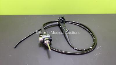 Olympus GIF-XQ240 Video Gastroscope in Case - Engineer's Report : Optical System - No Fault Found, Angulation - No Fault Found, Insertion Tube - Bite/Kink Marks Present, Light Transmission - No Fault Found, Channels - No Fault Found, Leak Check - No Fault - 2