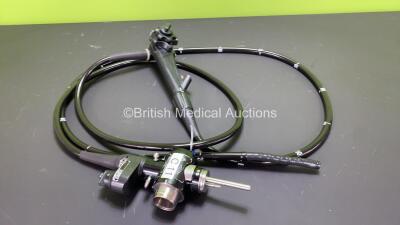 Olympus CF-H260DL Video Colonoscope in Case - Engineer's Report : Optical System - No Fault Found, Angulation - Not Reaching Specification, To Be Adjusted, Insertion Tube, Light Transmission - No Fault Found, Channels - No Fault Found, Leak Check - No Fau - 2