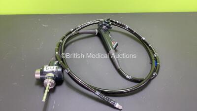 Olympus TJF-260V Video Duodenoscope in Case - Engineer's Report : Optical System - No Fault Found, Angulation - Not Reaching Specification, To Be Adjusted, Insertion Tube, Light Transmission - No Fault Found, Channels - No Fault Found, Leak Check - No Fau - 2