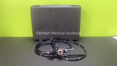 Olympus CF-H260DL Video Colonoscope in Case - Engineer's Report : Optical System - No Fault Found, Angulation - No Fault Found, Insertion Tube, Light Transmission - No Fault Found, Channels - No Fault Found, Leak Check - No Fault Found *2800165*
