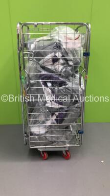 5 x Inflatable Hospital Bed Mattresses and 5 x Mattress Pumps (Cage Not Included)