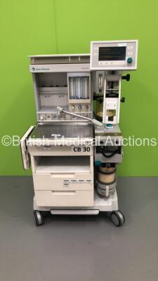 Datex-Ohmeda Aestiva/5 Anaesthesia Machine with Datex-Ohmeda 7900 SmartVent Software Version 4.8 PSVPro, Oxygen Mixer, Bellows, Absorber and Hoses (Powers Up) *S/N AMRK03085*