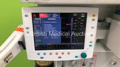 Datex-Ohmeda S/5 Avance Anaesthesia Machine Software Version 06.20 with Drage Baxter D-Vapor Desflurane Vaporizer, Bellows and Hoses (Powers Up) *S/N ANBQ00528* - 6