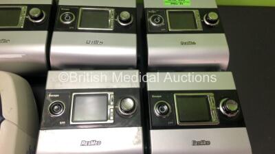 Job Lot Including 6 x ResMed S9 Escape CPAP Units with 6 x Power Supplies (All Power Up) 1 x ResMed H5i Humidifier and 2 x ResMed S8 Escape II CPAP Units with 1 x H4i Humidifier *22151551588 - 23142381108 - 23131362079 - 23132432302 - 22151551704 - 221512 - 3