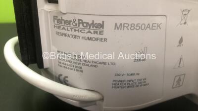 1 x Fisher & Paykel Airvo 2 Humidifier Unit *Mfd 2017 and 1 x Fisher & Paykel MR850AEK Respiratory Humidifier *Mfd 2006* (Both Power Up) - 5