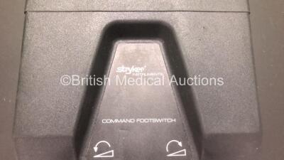 Stryker Surgical Command System Console with Footswitch (Powers Up) *92080143M* - 4