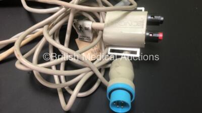 Job Lot Including 1 x Oxford SonicAid Team IP Fetal Monitor with 3 x Transducers (Powers Up) 1 x Philips Toco Transducer, 1 x Welch Allyn 420 Series Monitor (Powers Up) and 1 x Protocol Propaq Encore Monitor (No Power Supply) *DC001877 - 966351* - 4