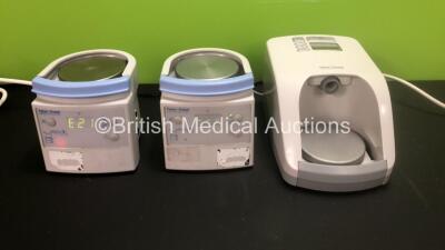 2 x Fisher & Paykel MR850AEK Respiratory Humidifiers (Both Power Up, 1 x Error) and 1 x Fisher & Paykel SleepStyle 200 Auto CPAP Humidifier *Mfd 2010* (Powers Up)