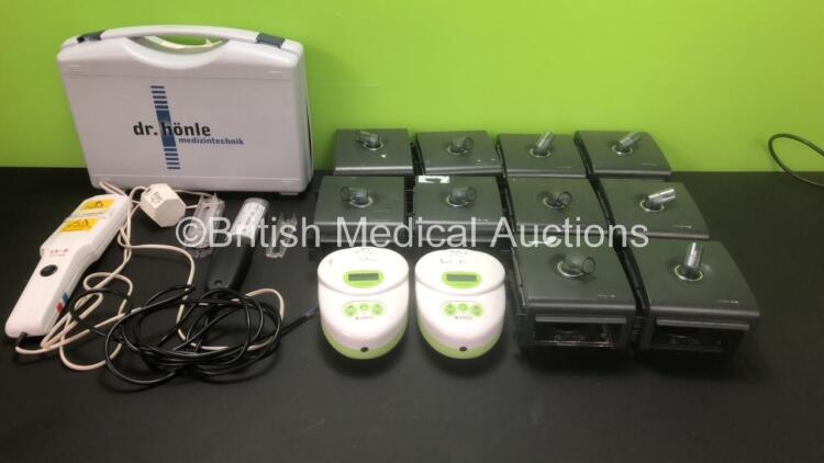 Mixed Lot Including 10 x Respironics System One Humidifiers, 2 x Ardo Medical Calypso Breast Pumps and 1 x Cosmedico TH-1 Skin Tester-Kit *16616553 - 16616563 - H211197100B7C*