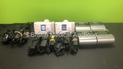 2 x ResMed AirSense 10 Autoset For Her CPAP Units with 6 x Power Supplies, 3 x ResMed S9 AutoSet CPAP Units and 1 x ResMed S9 VPAP ST Unit with 6 x Power Supplies (All Power Up)