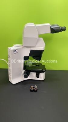 Olympus BX45TF Benchtop Microscope with 2 x Optics (1 x UPlanApo 100x/1.35 Oil Iris Infinity/0.17 and 1 x UPlanApo 10x/0.40 Infinity/0.17) and WH10X/22 Eyepieces (Powers Up) - 5