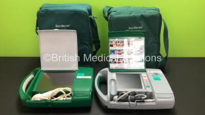 1 x Baird Bardscan and 1 x Baird Bardscan II with Probes and 2 x Batteries (Flat) in 2 x Carry Bags *PA0014500314 - 00651*