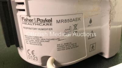 Mixed Lot Including 1 x Fisher & Paykel MR850AEK Respiratory Humidifier Unit (Powers Up with Damaged Casing-See Photo) 1 x Welch Allyn Spot Vital Signs Monitor (Powers Up when Tested with Stock Power Supply-Power Supply Not Included) 1 x KanMed Operatherm - 6