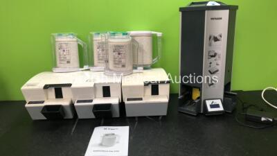 Mixed Lot Including 1 x Durr Dental Vista Scan Multi Slot Scanner Unit with 1 x AC Power Supply (Powers Up) 3 x Soredex Digora Optime Dental Imaging Systems (All Untested Due to No Power Supplies) 11 x Intersurgical Ref 2196000 1kg CO2 Absorbers