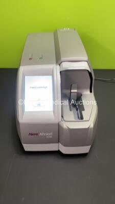 Alere Afinion AS100 Point of Care Hematology Analyzer *SW - 7.03* with Power Supply and User Manual (Powers Up and Passes Self Test) **For Export Only** - 2