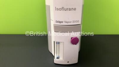 Drager Isoflurane Vapor 2000 Vaporizer *ARSJ-0364* - 3