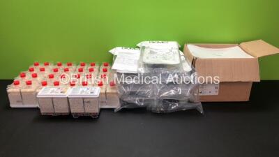 Job Lot of Consumables 9 x Biomet Optivac S Ref.4161 (Out of Date) 34 x Intersurgical The IS Pac Spherasorb Disposable C02 Absorber 0.5kg Ref.2183003 (In Date) and VerMed 4006120C Ref. M1709A Thermal Paper