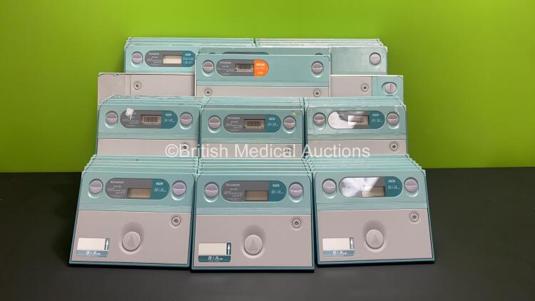 Job Lot of 49 x Various Sized Fujifilm FCR X-Ray Cassettes Including 18 x 18x24cm, 19 x 24x30cm, 1 x 35.4x124.5 cm and 11 x 35.4x43.0cm