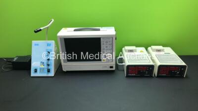 Mixed Lot Including 1 x Inivo Research Inc.3155MVS Millennia Vital Signs Monitoring System, 1 x Avotec Silent Scan SS-3000 and 2 x Invivo 4500 MRI Pulse Oximeter for Magnetic Resonance Imaging Imaging