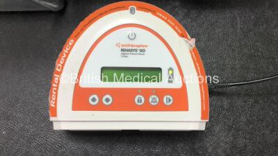 4 x Smith & Nephew Renasys GO Negative Pressure Wound Therapy Units with 4 x AC Power Supplies in Carry Cases (All Power Up) *Stock Photo* - 2