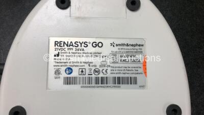 4 x Smith & Nephew Renasys GO Negative Pressure Wound Therapy Units with 4 x AC Power Supplies in Carry Cases (All Power Up) *Stock Photo* - 3