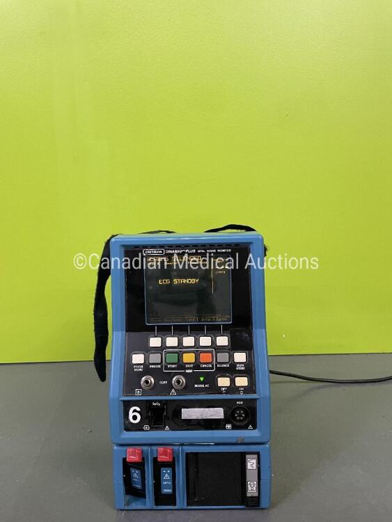 Critikon Dinamap Plus Vital Signs Monitor