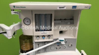 Datex-Ohmeda Aespire Anaesthesia Machine with Datex-Ohmeda 7900 SmartVent Software Version 4.8 PSVPro, Oxygen Mixer, Bellows and Hoses (Powers Up) *S/N AMCN00483* - 3