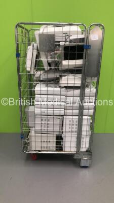 Cage of GE Module Racks, Solar 800i Units and Monitors (Cage Not Included) - 3