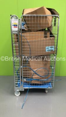 Cage of Consumables Including Medisoft Corrugated Tubes and Medisense Glucose and Ketone Control Solutions (Cage Not Included - Out of Date) - 2