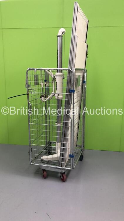 1 x Chest X-Ray Buckey with 2 x Tables Tops (Cage Not Included)