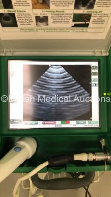 Bardscan II Bladder Volume Scanner with Transducer on Stand (Powers Up - Broken Lid) *S/N 00151* - 5