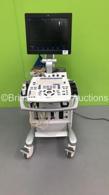 GE Vivid S6 Flat Screen Ultrasound Scanner Ref H45021LJ *S/N0648VS6* **Mfd 02/2009** Application Software Version Build 48 System Software Version 6.0.9 with 3 x Transducers / Probes (M4S-RS Ref 5308251 *Mfd 11/2010* / 3S-RS Ref 2355686 *Mfd 01/2009** and