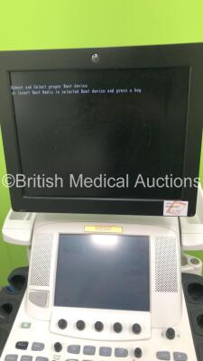 GE Vivid E9 Flat Screen Ultrasound Scanner *S/N VE96033* **Mfd 09/2013** with 1 x Transducer / Probe (M5S-D Ref GE-3MIX *Mfd 09/20113*) (HDD REMOVED) - 4